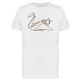 thumbnail image 1 of Origami Bird Swan T-Shirt Men -Image by Shutterstock, Male Medium, 1 of 2