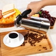 thumbnail image 2 of Greensen Cafetière Espresso en Acier Inoxydable 450ml, 2 of 4