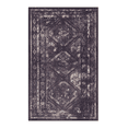 thumbnail image 2 of LOOM & LUXE 8x10 Area Rugs, Washable Rug, Low-Pile, Non-Slip, Non-Shedding, Foldable, Kid&Pet Friendly - Area Rugs for living room, bedroom, kitchen (Burgundy/Black, 8'x10'), 2 of 5