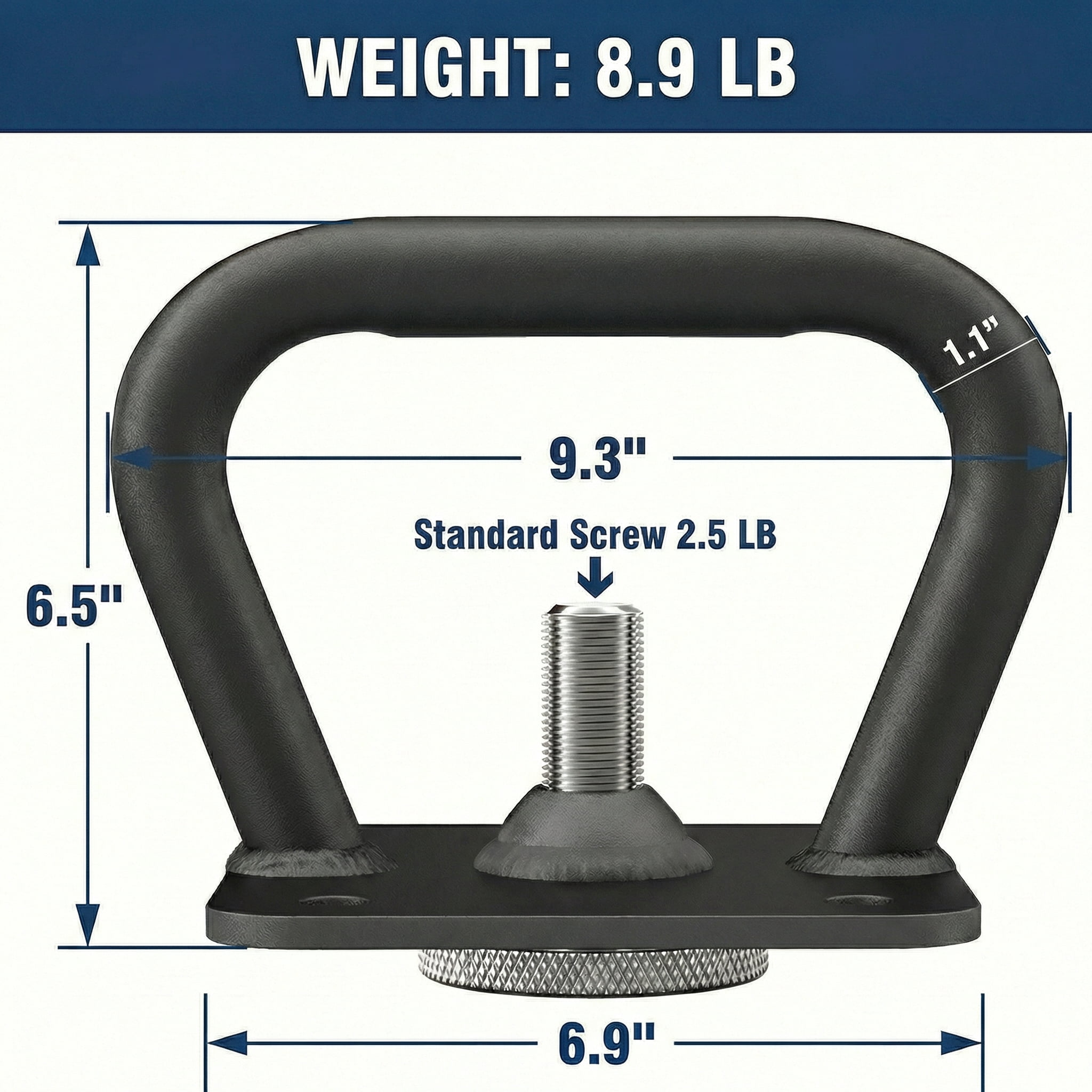 Eisenlink Adjustable Kettlebell Handle with One Standard Screw