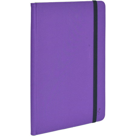 Folio Plus for iPad Air 2 M-Edge Folio Plus Carrying Case (Folio) for iPad Air 2 - Purple  Black - Microfiber Leather  Silicone