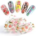 thumbnail image 2 of Soidarity Pack of 10 Nail Sticker Beautiful Hand Decor Girl Operation Art Universal Foil Decoration Manicure Simple Nails Accessories Type3 NO3, 2 of 5