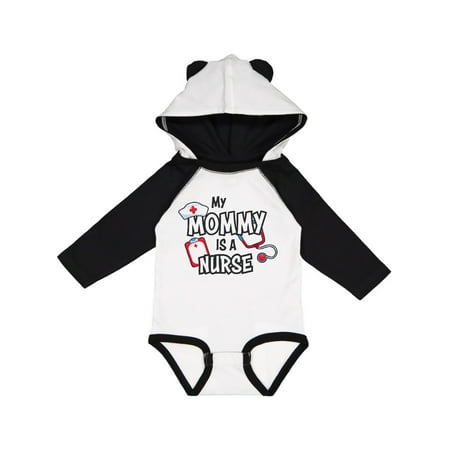 

Inktastic My Mommy is a Nurse Gift Baby Boy or Baby Girl Long Sleeve Bodysuit