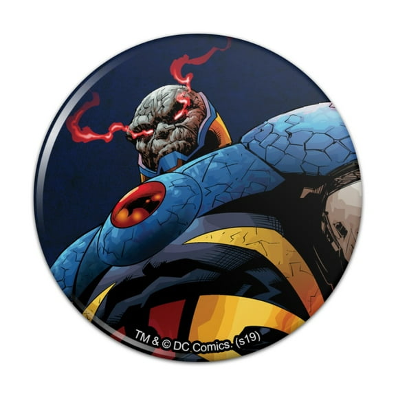 Superman Darkseid Character Kitchen Refrigerator Locker Button Magnet
