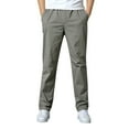 thumbnail image 1 of Ketyyh-chn99 Cargo Pantalon pour Homme Coupe Décontractée Short Extensible Confortable Pantalon Cargo Randonnée Pantalon à Multiples Poches GY2,L, 1 of 5