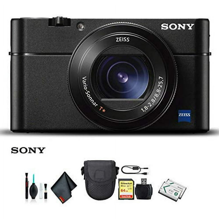 Sony Cyber-shot DSC-RX100 VA Camera with 64GB Card, Extra