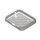 thumbnail image 3 of Almohadilla para orinar para perros con protección de pared, reutilizable, soporte para almohadilla para orina de cachorro, rejillas de malla para mascotas gris, 3 of 9