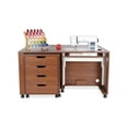 thumbnail image 5 of Laverne & Shirley Sewing Cabinet Teak, 5 of 5