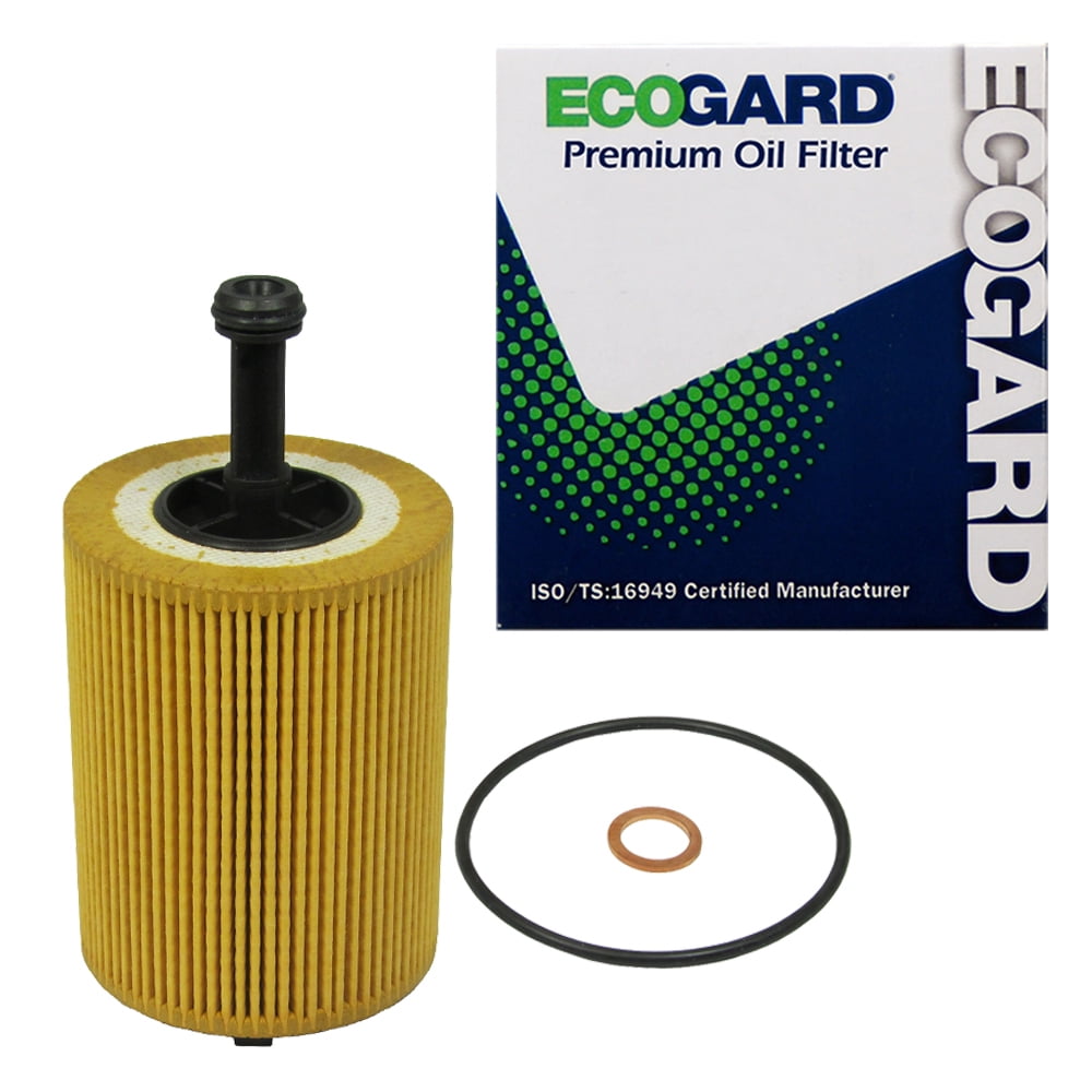 ECOGARD X8113 Premium Cartridge Engine Oil Filter for Conventional Oil