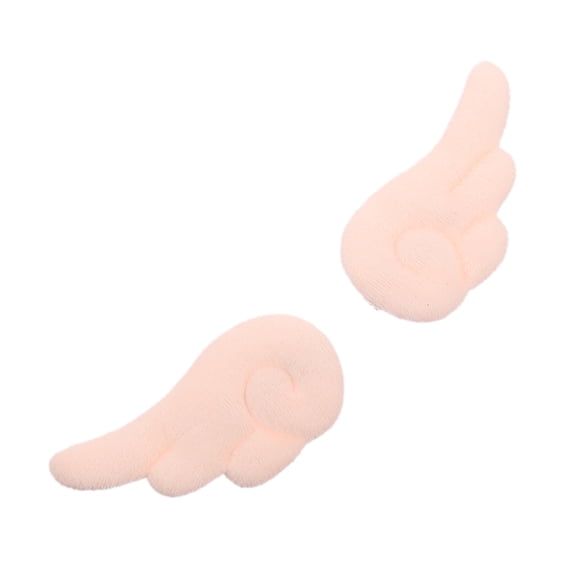 PBPBOX 1 Pair of Wing Hair Clips Hairpins Pink Polyester for Women Parties