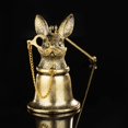 thumbnail image 1 of Apagavelas AimtoHome Conejo Antiguo en Gunmetal 8x19 cm, 1 of 2