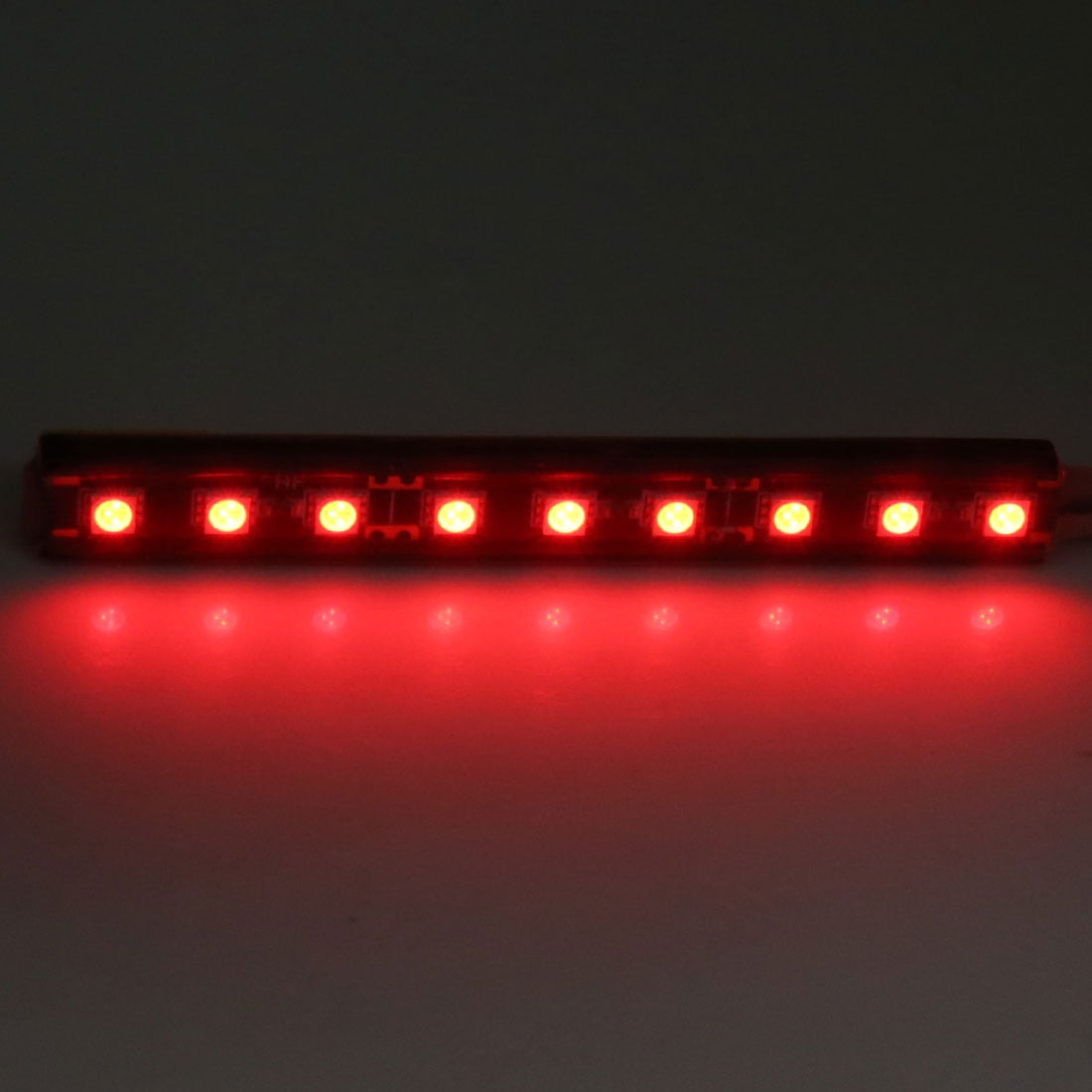 2pcs 9 Red Lights Car Atmosphere Floor Lamp Strip Kit Interior 2pcs 9 Red Lights Car Atmosphere Floor Lamp Strip Kit Interior