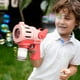 thumbnail image 4 of Máquina sopladora de burbujas eléctrica automática con luz colorida, juguetes para niños al aire libre, 4 of 9