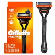Gillette Fusion5 Shaving Razor for Men, Razor Handle, 1 Refill