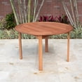 thumbnail image 2 of Amazonia Jasmine 4-Piece Patio Dining Table Set | Eucalyptus 100% FSC | Ideal for Outdoors and Indoors, Brown, 2 of 9