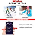 thumbnail image 2 of Heating Thermal Underwear Set For Women,usb Electric Heated Underwear Base Layer Top And Bottom Long Johns Set, 2 of 4