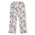 thumbnail image 6 of Hello Kitty Holiday All-Over Print Women's Wide Leg Sleep Pajama Pants-Large, 6 of 7