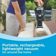 BLACK+DECKER 20V MAX* Lithium Cordless Handheld Vacuum, for Everyday Cleanup, with Flip-Up Brush and Powerful Suction, BDH2000L, Black