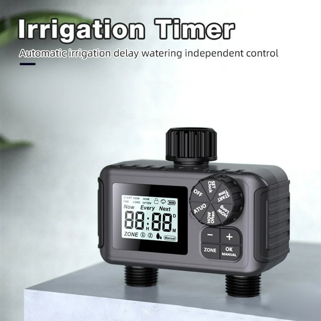 Contrôleur d'Arrosage Automatique pour Jardin Extérieur - Minuterie Programmable pour Irrigation Efficace