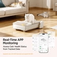thumbnail image 6 of Open Top Automatic  Cleaning  Litter Box with APP Control Health Monitor for Multiple Cats, 6 of 6
