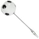 thumbnail image 4 of KAKOWELY Porta notas con base de balón de fútbol, soporte para notas con clip, soporte para fotos de escritorio, 4 of 4