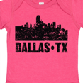 thumbnail image 4 of Inktastic Dallas Texas City Skyline with Grunge Boys or Girls Baby Bodysuit, 4 of 5