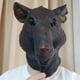 thumbnail image 1 of Máscara de rata de dibujos animados divertida, máscara de látex para cosplay de animales de Halloween, disfraz de ratón para fiesta en el zoológico, 1 of 5