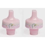 UNICORN Sippy Top Kid Bottle Adapter Turns, fit most water bottle (2-pack)