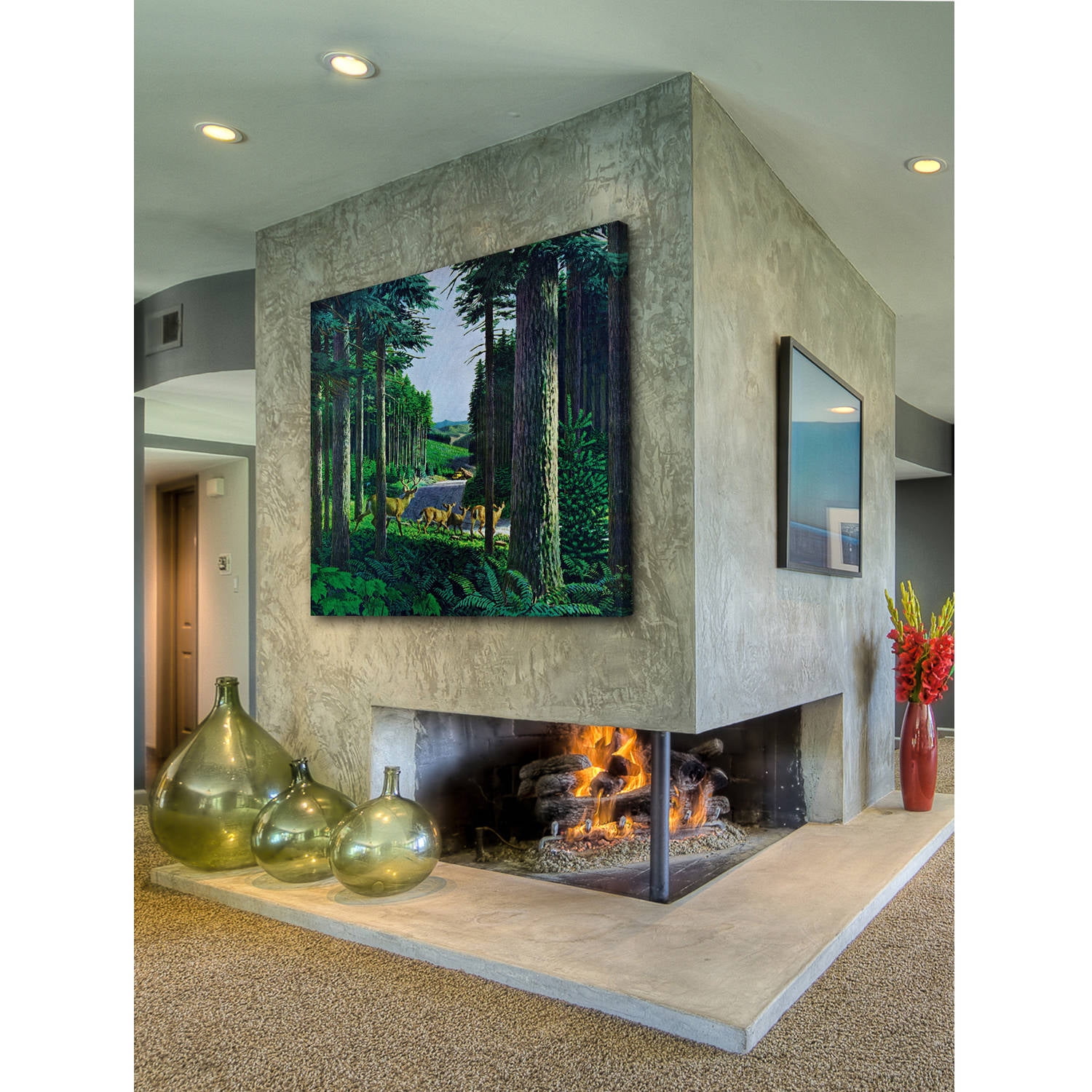Marmont Hill "Forest Friends" Painting Print on Wrapped Canvas