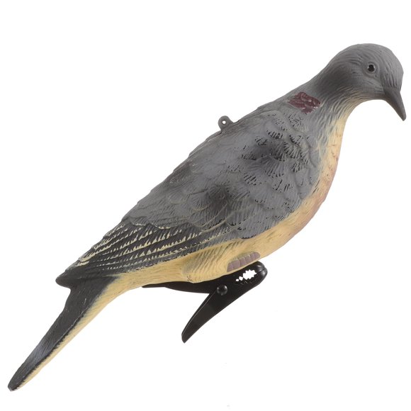 CIMAXIC Decorative Decoys Made of Plastic Grey PE Hunting Decoy 1Pcs