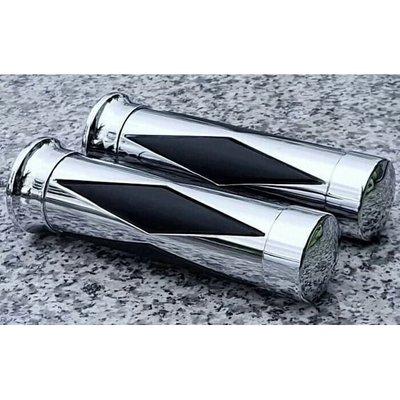 Kawasaki Vulcan 800 900 1500 1600 1700 Classic Nomad Drifter CHROME DIA GRIPS