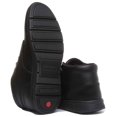 thumbnail image 4 of Kickers Kelland Lace Teen Leather Kids School Fashion Shoe Boot Black - UK 4, 4 of 6