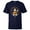 Athletic Navy, variant on Disney Mickey Mouse Time for Halloween Fun Pumpkin Costume - Short Sleeve T-Shirt for Kids - Customized-Athletic Navy