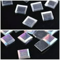 thumbnail image 2 of U8MO Wholesale 4/6/10mm Iron On Hotfix Faceted Square Crystal Rhinestones Flat Beads-Clear-4mm 200pcs, 2 of 4