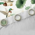 thumbnail image 4 of Homewish Rustic Wildlife Duck Blackout Curtains Set of 2 (52x84 Each) for Kids, Cartoon Lake Lotus Leaf Window Curtains, Farmhouse Hunting Curtains and Drapes, Window Curtains Home Decor, 4 of 6