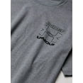 thumbnail image 3 of Under Armour Mens Branded Crop Short Sleeve T-Shirt Steel Light Heather 035/Black Medium, 3 of 3
