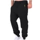 thumbnail image 1 of Ceisia Men Solid Color Loose Casual Pants Elastic Waist Drawstring Sports Gift Work Trousers, 1 of 8