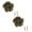 Aged Color_2PCS, variant on Misright Artistic Brasses Plum Drawer Pull Comfortable Grip for Frequent Use Areas