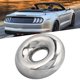 thumbnail image 4 of Curva Del Mandril Del Tubo De Escape Del Coche, 2,5 Pulgadas/63,5mm, Modificación Pulida De Acero Inoxidable Con Forma De Donut De 360 ​​​​grados, 4 of 7