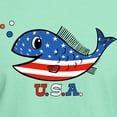 thumbnail image 3 of CafePress - American Fishy Dark T Shirt - Men's Classic Graphic Cotton T-Shirt, 3 of 4