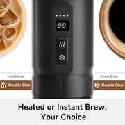 HiBREW H4C Portable Espresso Coffee Machine, 51mm Bottomless Professional Coffee Maker