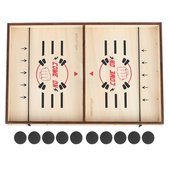 Wooden Sling Hockey Board Game