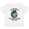 thumbnail image 3 of Inktastic Save Earth It's the Only Planet with Cats with Black Cat Boys or Girls Toddler T-Shirt, 3 of 5