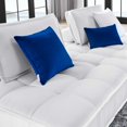 thumbnail image 6 of Tufted Loveseat Sofa Set, Fabric, White, Modern Contemporary Urban Design, Living Lounge Room Hotel Lobby Hospitality, 6 of 6