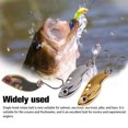 thumbnail image 2 of Greeniant Kit de cucharas de trucha Lentejuelas temblorosas Wobbler Señuelo de pesca Gancho único Crankbait Cebos para lubina de agua dulce Pescar Oro 3g, 2 of 6