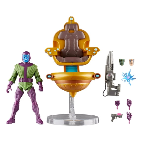 Marvel Legends Kang the Conqueror 6‑Inch Action Figure with Throne – Hasbro Premium Collectible