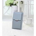 thumbnail image 3 of Womens Wallet Bag Leather Handbag(Blue), 3 of 5