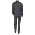 thumbnail image 2 of Mens Side Vent 2-piece Charcoal Modern Fit Suit DTI DARYA, 2 of 5