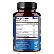 Glucosamine Chondroitin MSM Complex - 3X Strength Joint Support Supplement with Glucosamine Sulfate, Turmeric, Boswellia - For Cartilage, Mobility & Flexibility - Bottled in USA - 180 Capsules