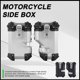 thumbnail image 1 of par de cajas de almacenamiento laterales para motocicletas de 35 l, de aleación de aluminio, con liberación rápida, organizador izquierdo y derecho impermeable,, 1 of 7